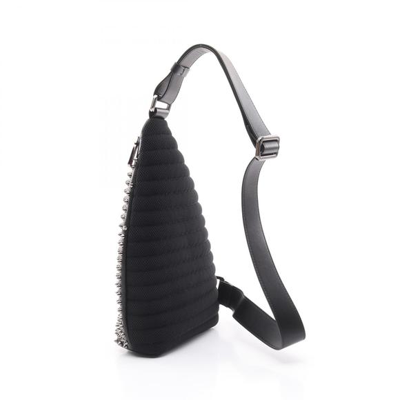 Christian Louboutin Handbags - Christian Louboutin Waist Body Funky Leather Bag Black